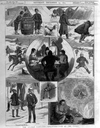 Die afghanische Kampagne - Weihnachtszeit an der Front, Titelillustrationen aus 